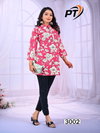 Dairy Milk Vol 3 By Pt 14 Kg Rayon Printed Short Ladies Top Wholesale Suppliers In Mumbai